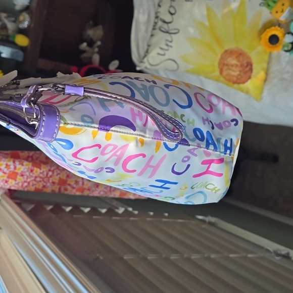 Coach NWT GRAFFITI tote - Picture 7 of 15